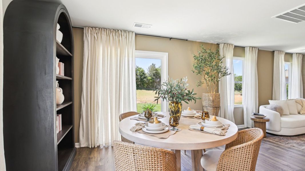 Furnished interior view inside a new home in Parkside Point, Portland (Image 15).