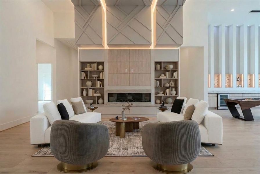 Furnished interior view inside a new home in , Dallas (Image 14).