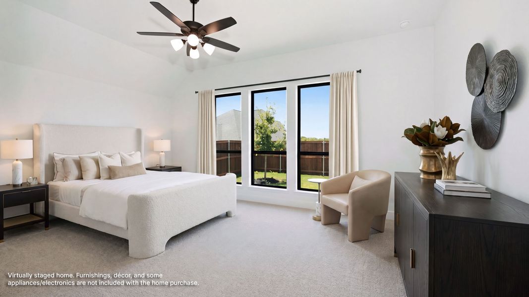 Furnished interior view inside a new home in Mustang Lakes, Celina (Image 8).