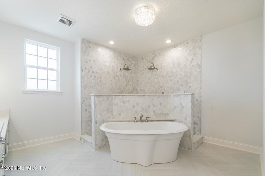 Furnished interior view inside a new home in , St. Augustine (Image 13).
