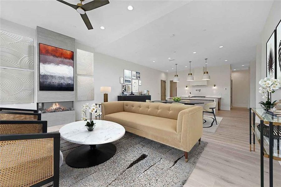 Furnished interior view inside a new home in , Woodstock (Image 5). Furnished interior view inside a new home in , Woodstock (Image 5).