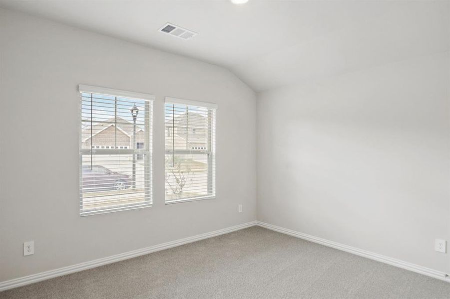 Spacious, unfurnished interior of a new home in Parks at Foster Crossing - Premier Series, Anna (Image 23). Spacious, unfurnished interior of a new home in Parks at Foster Crossing - Premier Series, Anna (Image 23).