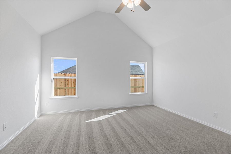 Spacious, unfurnished interior of a new home in Wildrye, Waller (Image 30).