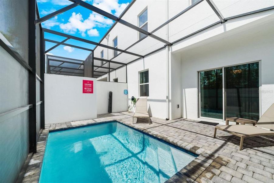 Exterior details and patio area of a home in , Davenport (Image 3).