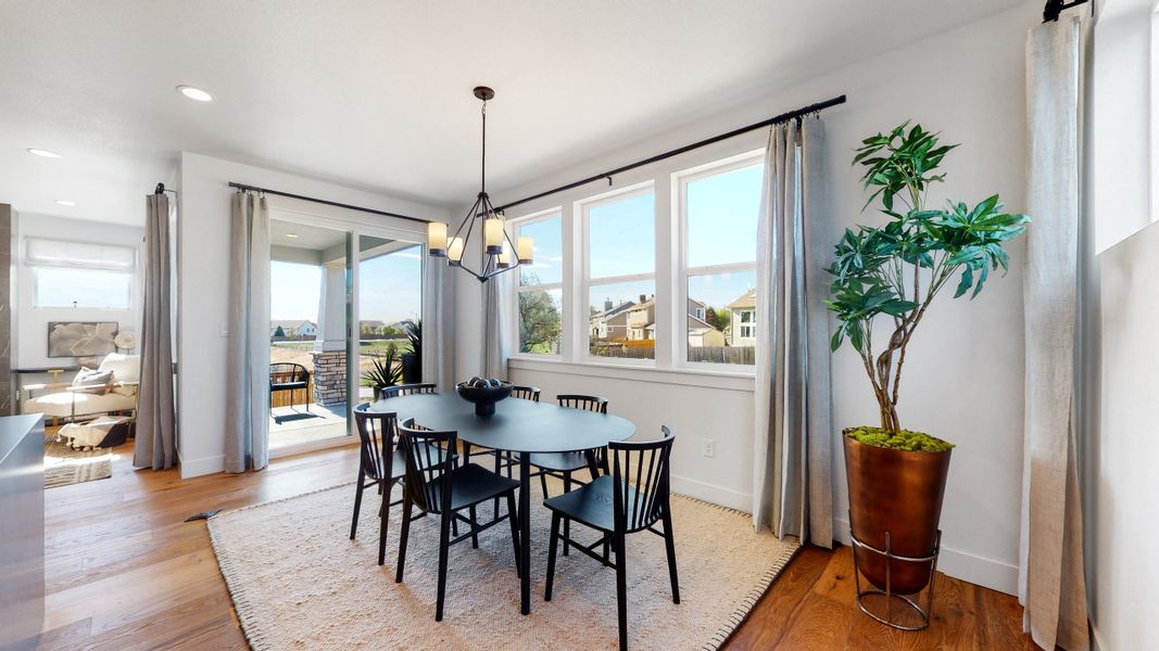 Furnished interior view inside a new home in Arras Park, Thornton (Image 20).