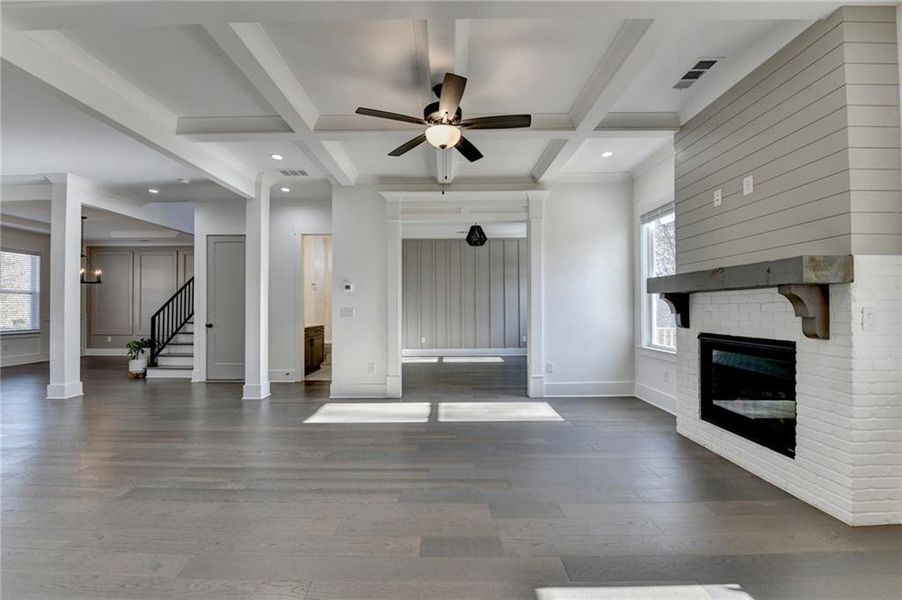 Spacious, unfurnished interior of a new home in , Buford (Image 61).