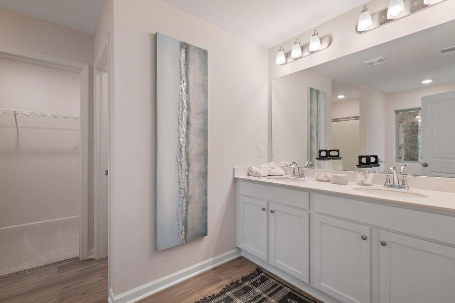 Furnished interior view inside a new home in Chapel Hill, Newnan (Image 12).