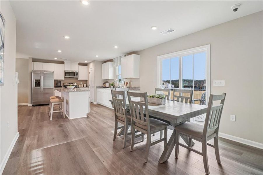Furnished interior view inside a new home in , Stone Mountain (Image 13).
