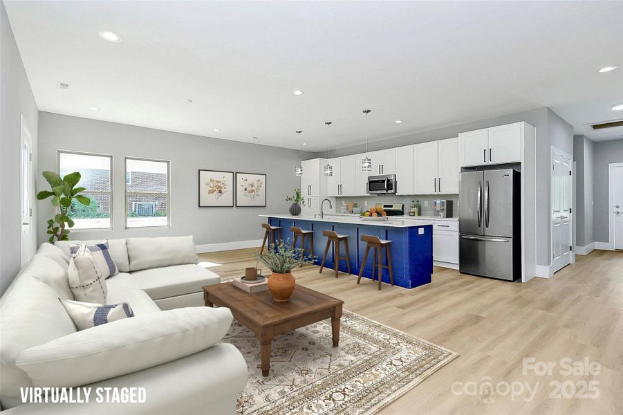 Furnished interior view inside a new home in , Rock Hill (Image 7).
