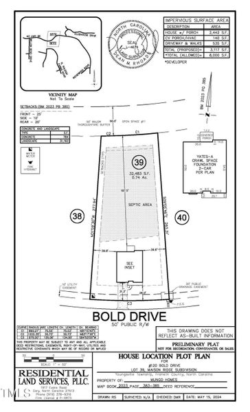 Plot Plan (version 1)