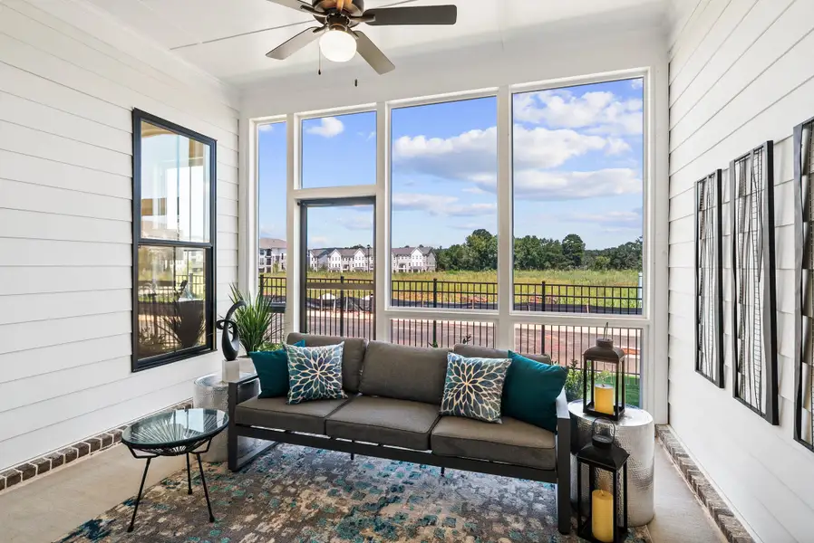 Representative exterior details of a home built from the The Kenton by The Providence Group in Waterhaven, Cumming (Image 3).