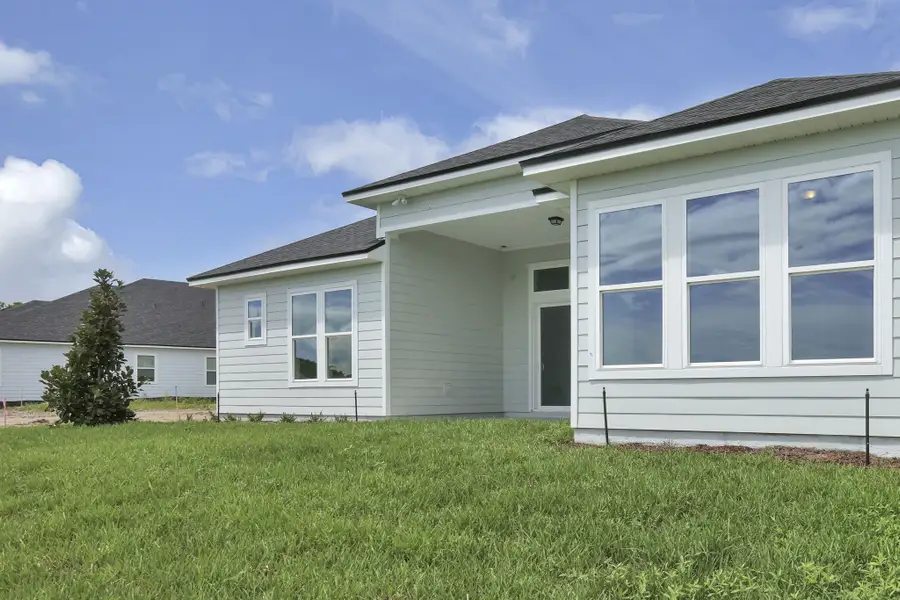 Representative exterior details of a home built from the Tomoka by Riverside Homes in Hidden Creek at SilverLeaf Phase 1, St. Augustine (Image 36).