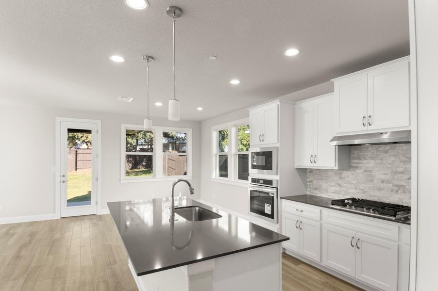 Furnished interior view inside a new home in Clear Creek, Round Rock (Image 13).