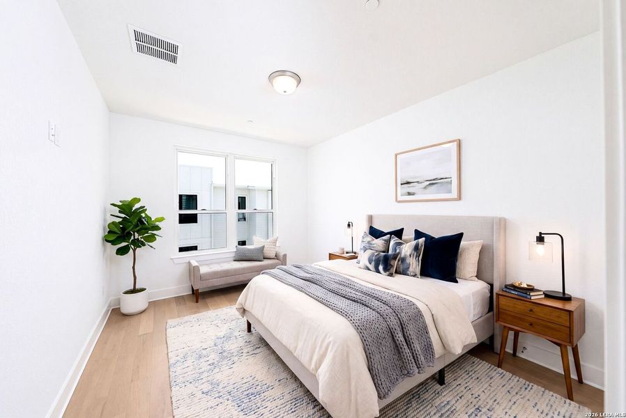 Furnished interior view inside a new home in Victoria Commons, San Antonio (Image 12).
