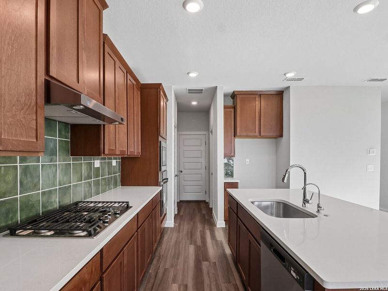 Furnished interior view inside a new home in Talley Fields, San Antonio (Image 6).