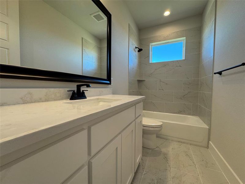 Furnished interior view inside a new home in Coyote Crossing, Godley (Image 6).