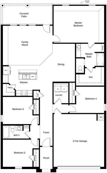 D.R. Horton's Justin -All Home and community information, including pricing, included features, terms, availability and amenities, are subject to change at any time without notice or obligation. All Drawings, pictures, photographs, video, square footages, floor plans, elevations, features, colors and sizes are approximate for illustration purposes only and will vary from the homes as built.