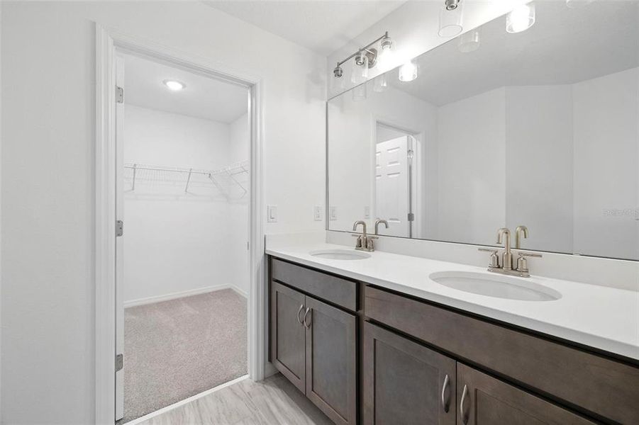 Furnished interior view inside a new home in Eagletail Landings, Howey-in-the-Hills (Image 3).