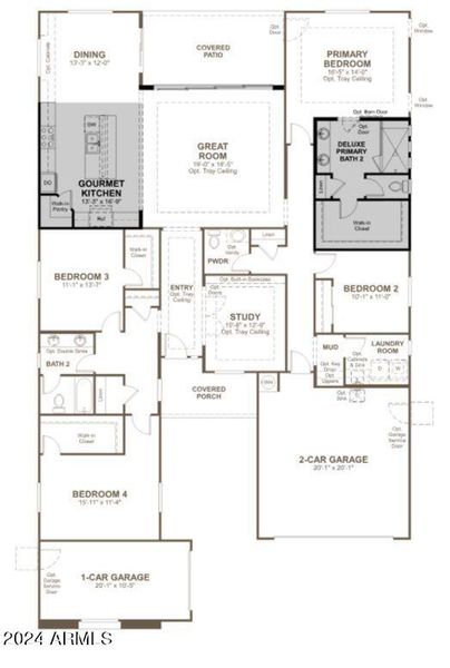 Estates at Asante - Lot 6046 - Floorplan