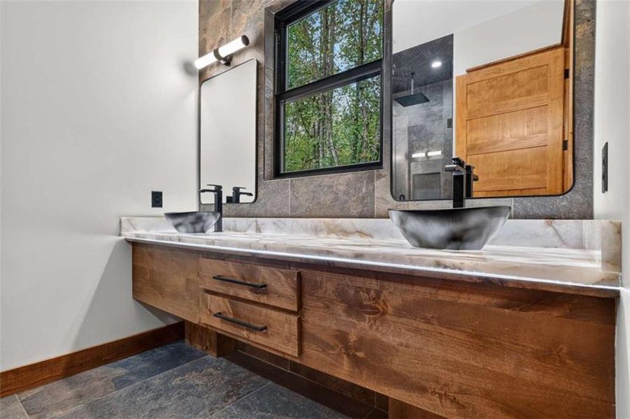 Furnished interior view inside a new home in , Ellijay (Image 13).