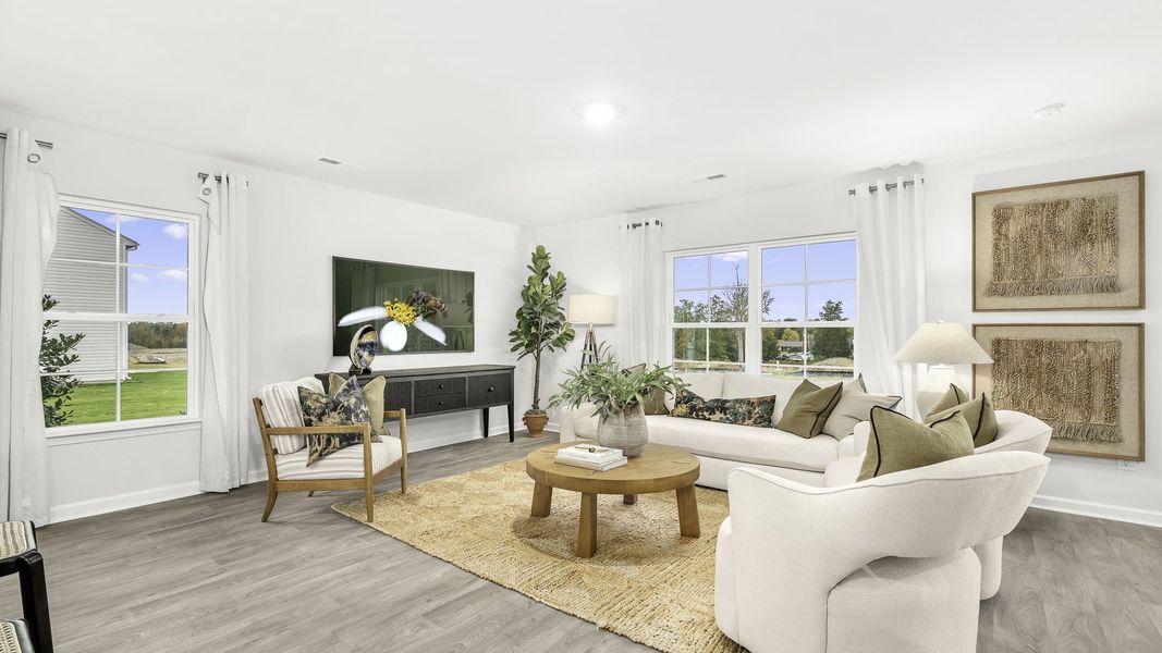 Furnished interior view inside a new home in Chandler Pointe, Rural Hall (Image 7).