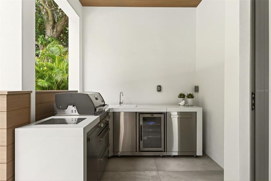 Furnished interior view inside a new home in , Sarasota (Image 37).