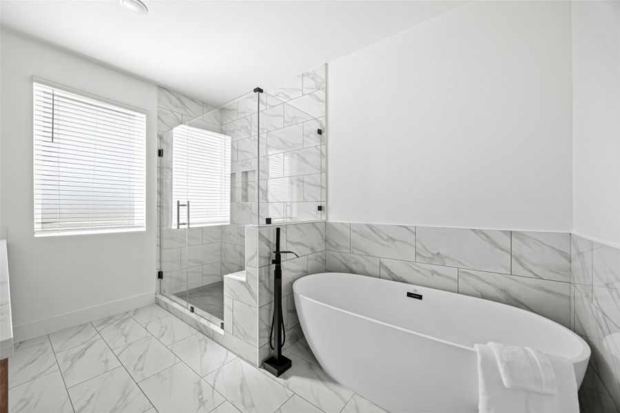 Furnished interior view inside a new home in , Houston (Image 30).