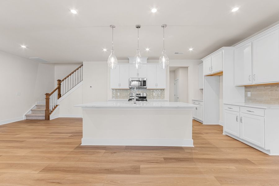 Furnished interior view inside a new home in Seven Oaks, Belmont (Image 8).