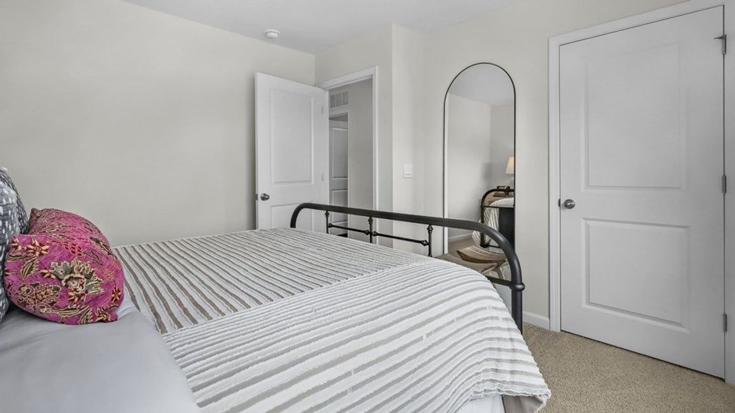 Furnished interior view inside a new home in Lawson Glen, Clayton (Image 25). Furnished interior view inside a new home in Lawson Glen, Clayton (Image 25).