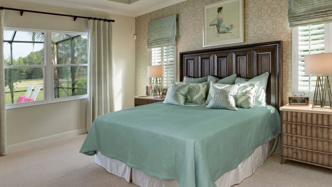 Representative furnished interior of a home built from the Sea Star by Neal Communities in Boca Royale Golf & Country Club Real Estate and Homes for Sale in Englewood, FL - Neal Communities, Englewood (Image 12).