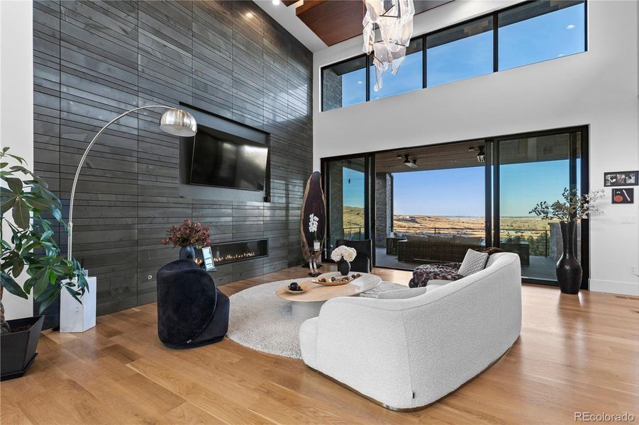 Furnished interior view inside a new home in , Littleton (Image 34).