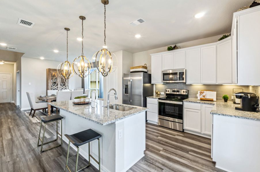 Representative furnished interior of a home built from the The 2516 by Stylecraft Builders in The Estates at Vintage Farms, Brenham (Image 16).