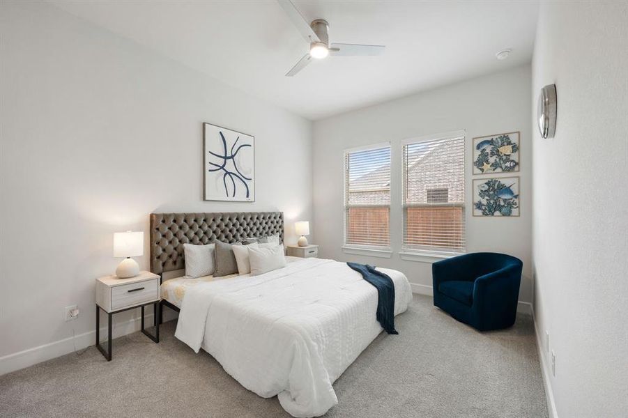 Furnished interior view inside a new home in , Van Alstyne (Image 26).