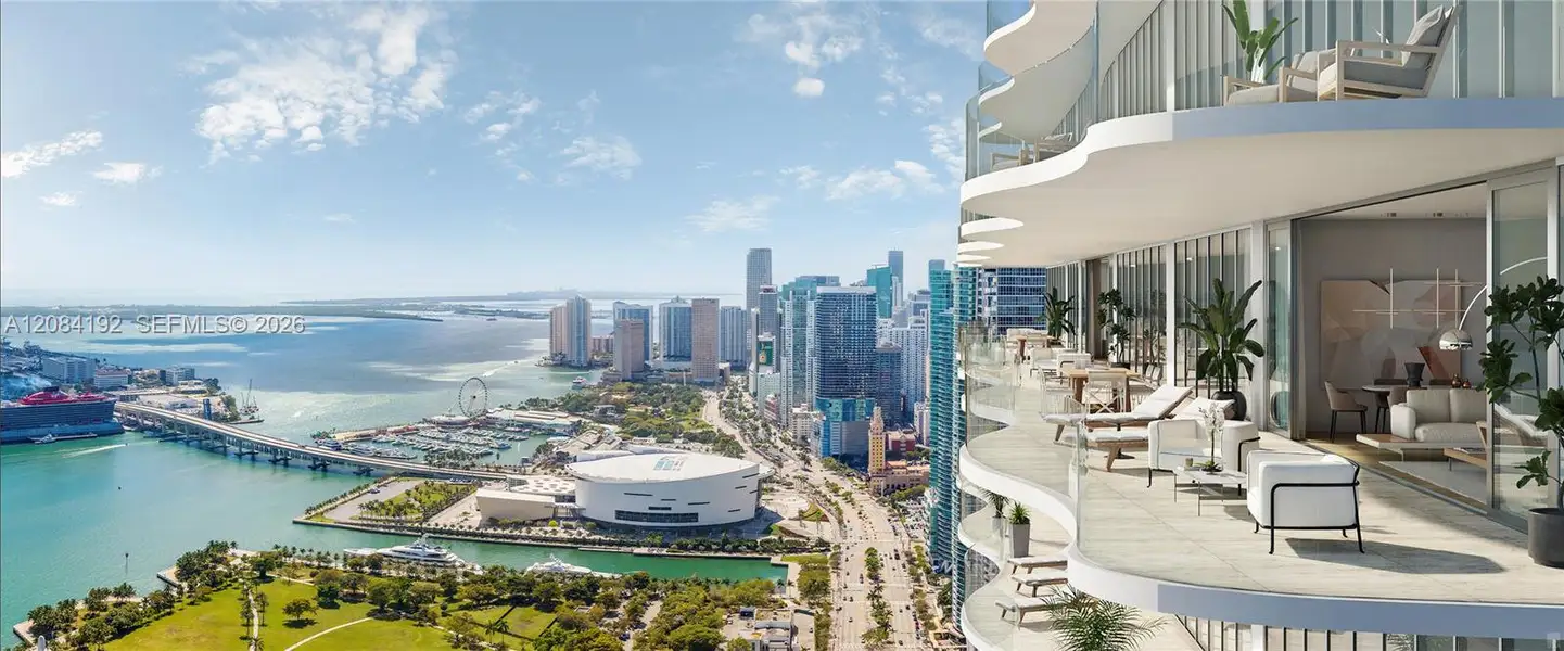 Condo located in Miami, FL showcasing its design and architecture (Image 1). Condo located in Miami, FL showcasing its design and architecture (Image 1).