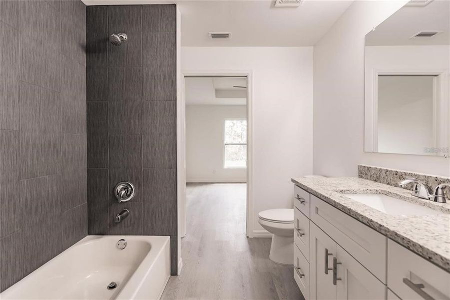 Furnished interior view inside a new home in , Punta Gorda (Image 8).