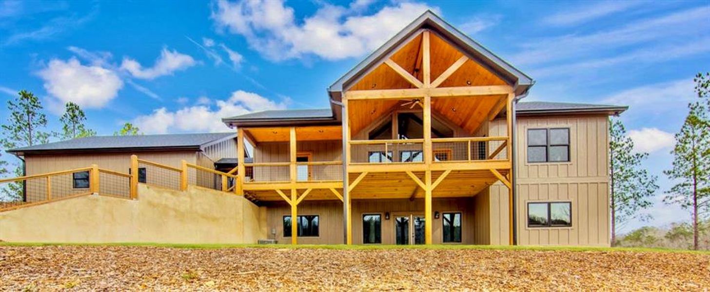 Exterior details and patio area of a home in , Talking Rock (Image 32).
