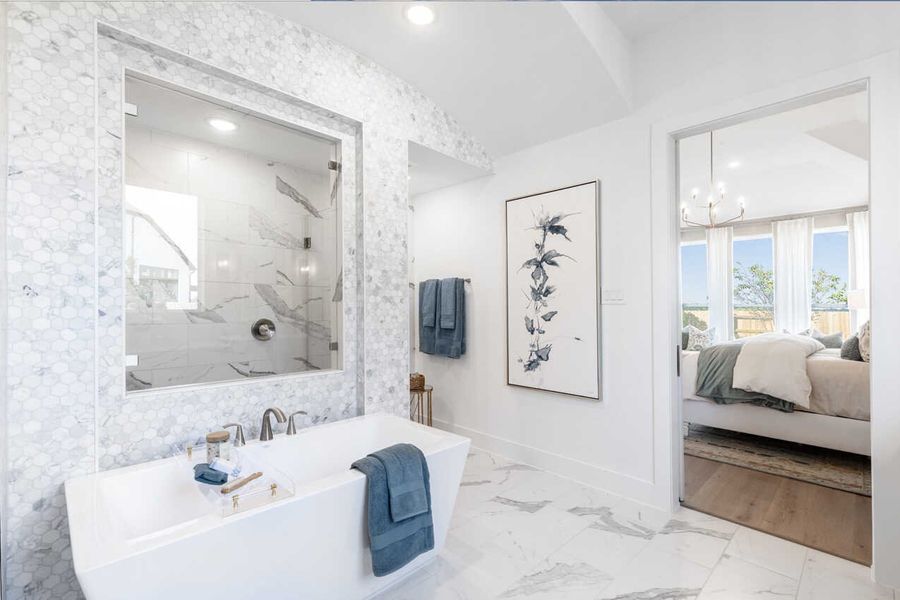 Representative Primary Bathroom - some options shown