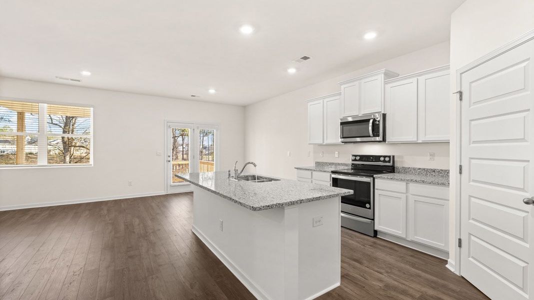 Furnished interior view inside a new home in Captain's Corner, Grovetown (Image 5).