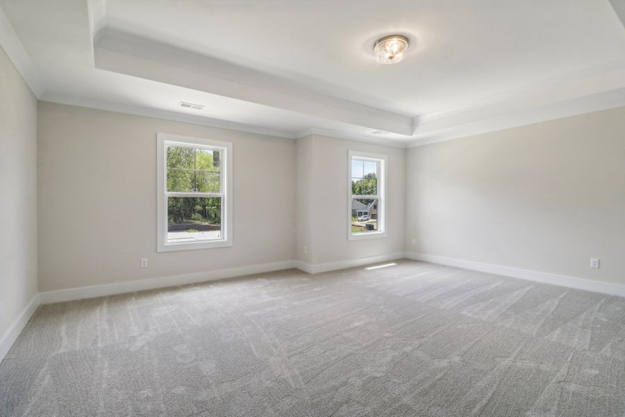 Representative unfurnished interior of a home built from the Collin II by Great Southern Homes in Cross Creek Golf Club, Seneca (Image 38). Representative unfurnished interior of a home built from the Collin II by Great Southern Homes in Cross Creek Golf Club, Seneca (Image 38).