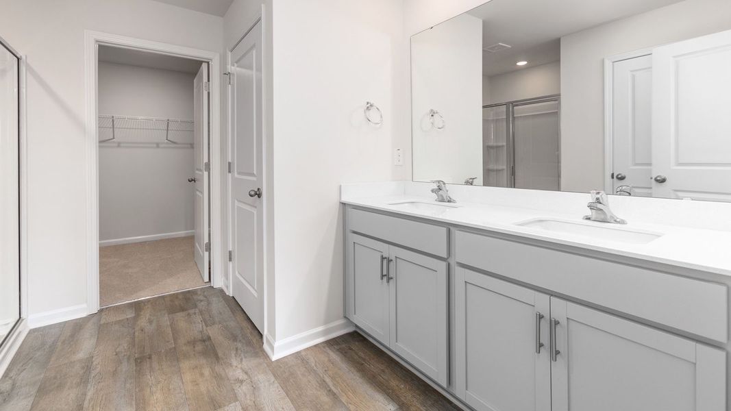 Furnished interior view inside a new home in Aurora Acres, Snow Camp (Image 8).