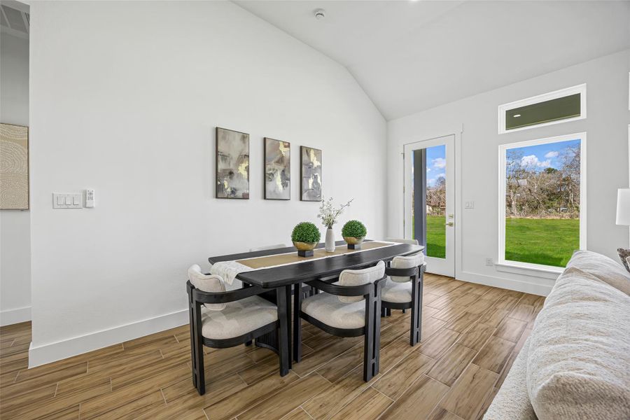 Furnished interior view inside a new home in , Dayton (Image 15).