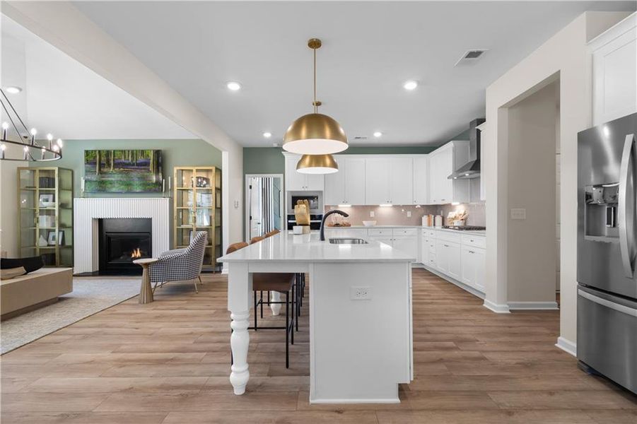 Furnished interior view inside a new home in Trinity Park, McDonough (Image 24).