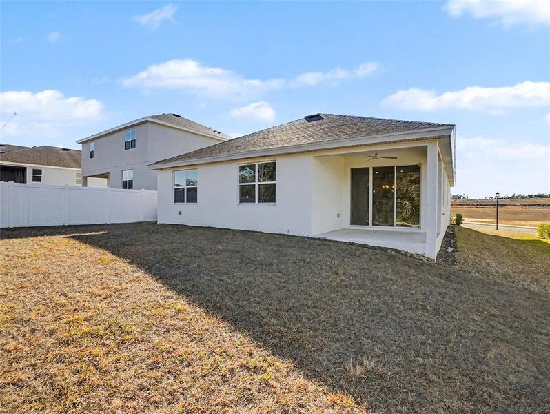 Exterior details and patio area of a home in Hills of Minneola, Minneola (Image 3). Exterior details and patio area of a home in Hills of Minneola, Minneola (Image 3).