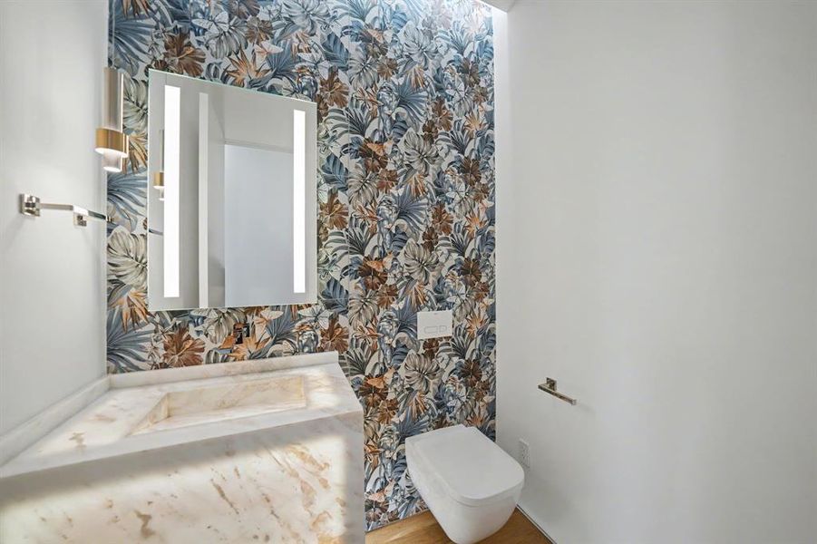 Furnished interior view inside a new home in , Dallas (Image 17).