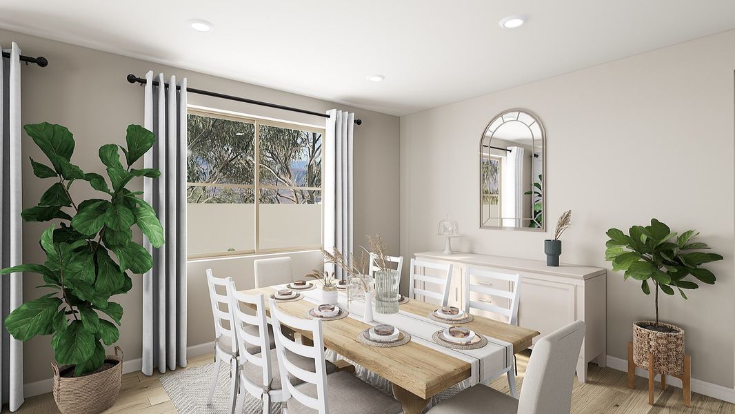 Representative furnished interior of a home built from the Sage Plan 4003 by Tri Pointe Homes in Waterston Central, Gilbert (Image 5). Representative furnished interior of a home built from the Sage Plan 4003 by Tri Pointe Homes in Waterston Central, Gilbert (Image 5).