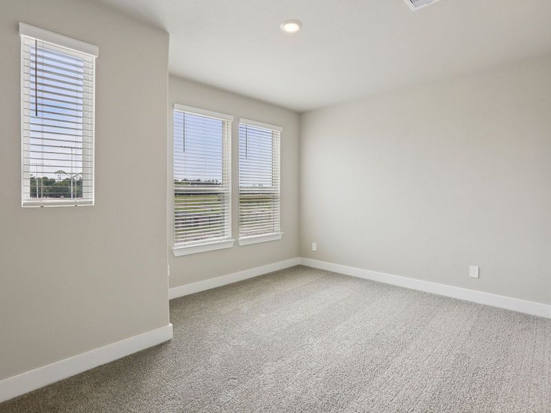 Spacious, unfurnished interior of a new home in Katy Grand Village - Luxe Series, Katy (Image 14).