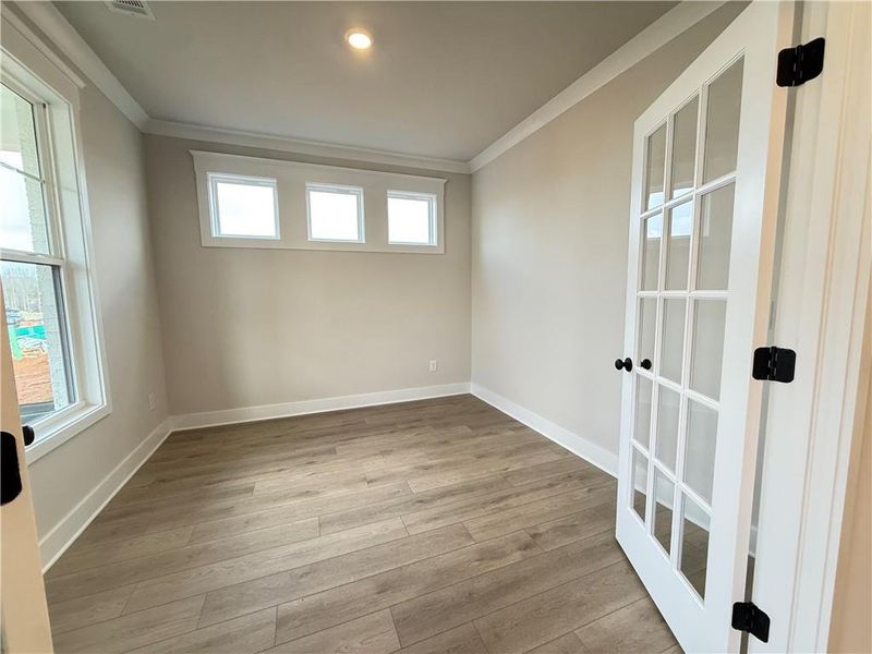 Spacious, unfurnished interior of a new home in Ponderosa Farms Manor, Gainesville (Image 32). Spacious, unfurnished interior of a new home in Ponderosa Farms Manor, Gainesville (Image 32).