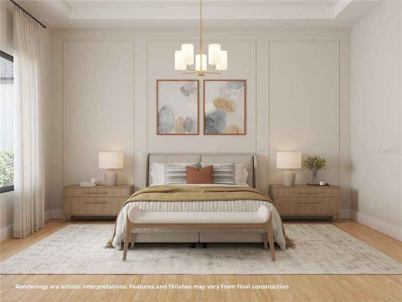 Furnished interior view inside a new home in , Winter Park (Image 8).