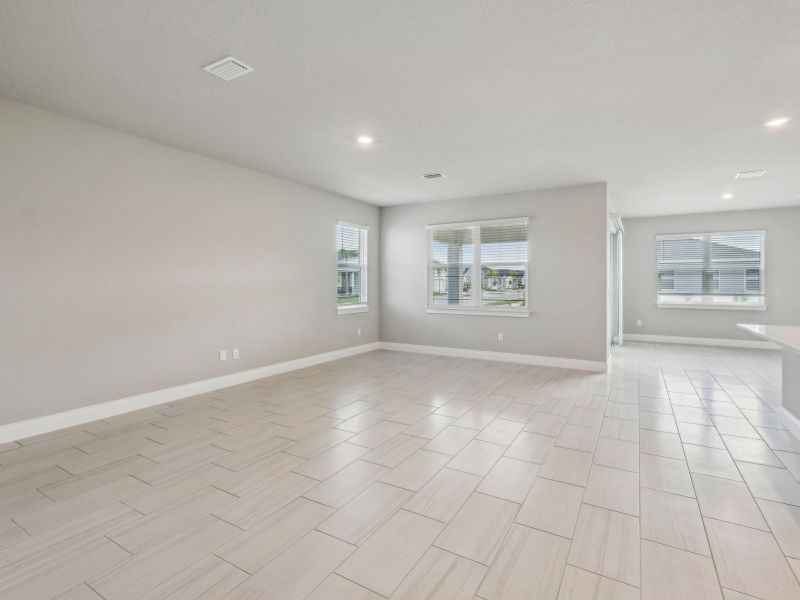 Spacious, unfurnished interior of a new home in Brystol at Wylder - Reserve Series, Port St. Lucie (Image 15).