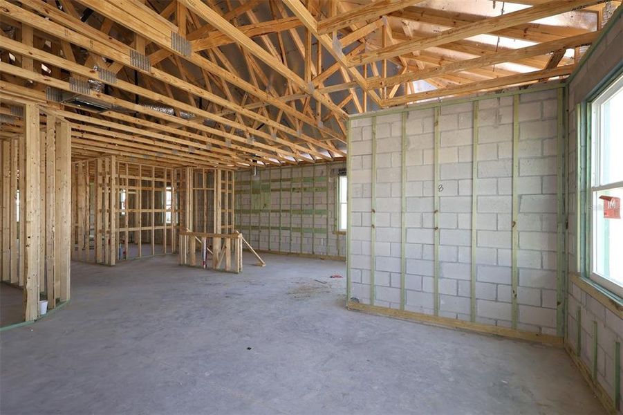 In-progress construction of a new home in Estates at Rivercrest, Sanford, FL (Image 22).